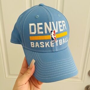 NEW WITHOUT TAGS adidas light blue denver nuggets hat adjustable OS fits all